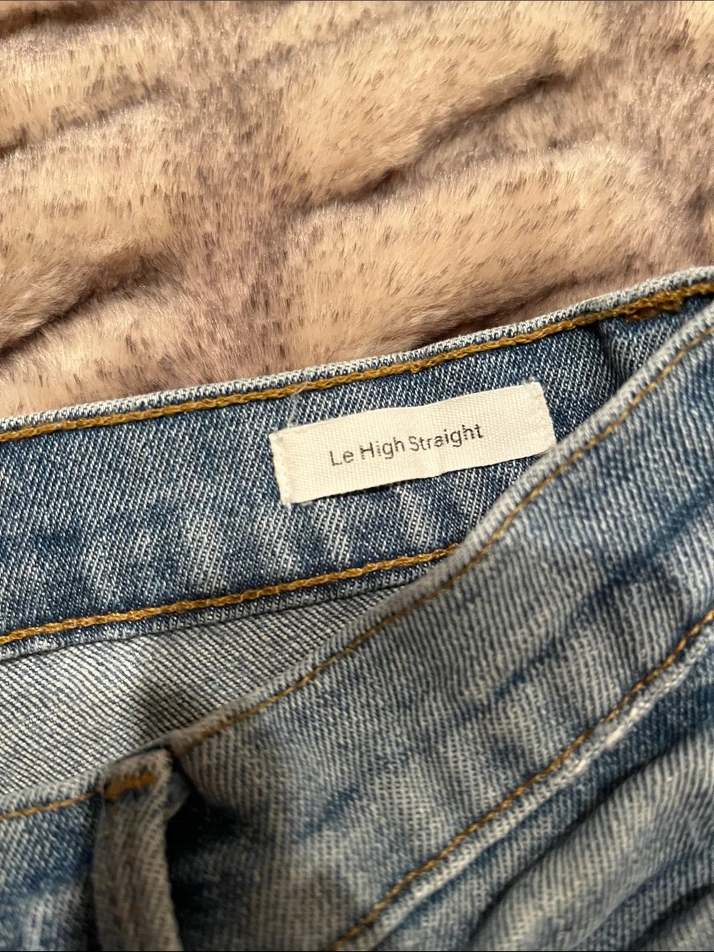 FRAME Le High Straight Leg Released Hem Crop Jeans - Picture 4 of 10